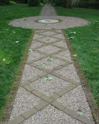 Como é bonito fazer caminhos de jardins com as próprias mãos a baixo custo? Mais de 180 fotos de opções suburbanas de diferentes materiais (telhas, plástico, borracha)