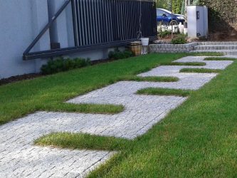 Como é bonito fazer caminhos de jardins com as próprias mãos a baixo custo? Mais de 180 fotos de opções suburbanas de diferentes materiais (telhas, plástico, borracha)