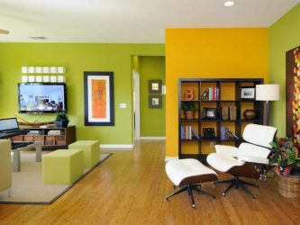 A combinação de cor verde clara em modernos interiores modernos: 185+ (Foto) Design para a cozinha, sala de estar, quarto