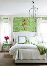A combinação de cor verde clara em modernos interiores modernos: 185+ (Foto) Design para a cozinha, sala de estar, quarto