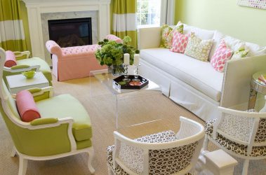 A combinação de cor verde clara em modernos interiores modernos: 185+ (Foto) Design para a cozinha, sala de estar, quarto