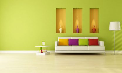 A combinação de cor verde clara em modernos interiores modernos: 185+ (Foto) Design para a cozinha, sala de estar, quarto
