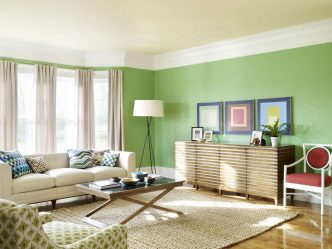 A combinação de cor verde clara em modernos interiores modernos: 185+ (Foto) Design para a cozinha, sala de estar, quarto