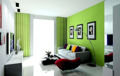 A combinação de cor verde clara em modernos interiores modernos: 185+ (Foto) Design para a cozinha, sala de estar, quarto