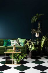 A combinação de cor verde clara em modernos interiores modernos: 185+ (Foto) Design para a cozinha, sala de estar, quarto