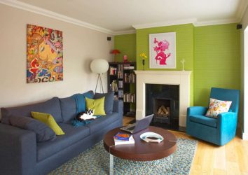 A combinação de cor verde clara em modernos interiores modernos: 185+ (Foto) Design para a cozinha, sala de estar, quarto