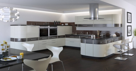 Cozinha cinza: 50 tons de variações interiores. 250+ combinações (foto) no design
