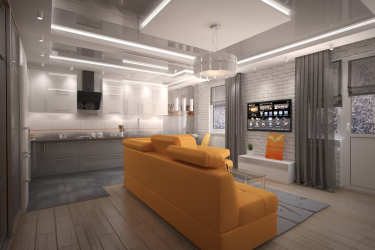 Cozinha cinza: 50 tons de variações interiores. 250+ combinações (foto) no design
