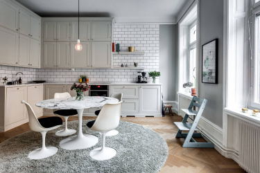 Cozinha cinza: 50 tons de variações interiores. 250+ combinações (foto) no design
