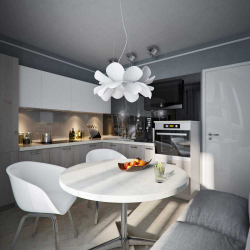 Cozinha cinza: 50 tons de variações interiores. 250+ combinações (foto) no design