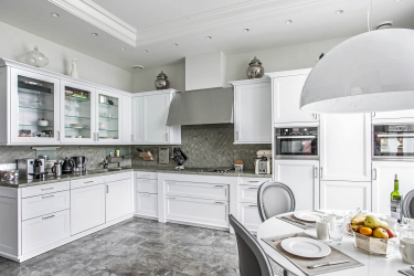 Cozinha cinza: 50 tons de variações interiores. 250+ combinações (foto) no design
