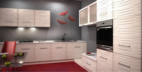 Cozinha cinza: 50 tons de variações interiores. 250+ combinações (foto) no design