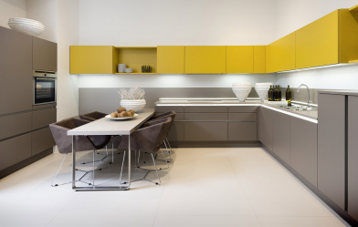 Cozinha cinza: 50 tons de variações interiores. 250+ combinações (foto) no design