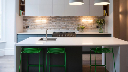 Cozinha cinza: 50 tons de variações interiores. 250+ combinações (foto) no design