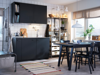 Cozinha cinza: 50 tons de variações interiores. 250+ combinações (foto) no design