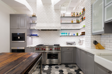 Cozinha cinza: 50 tons de variações interiores. 250+ combinações (foto) no design