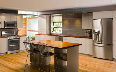 Cozinha cinza: 50 tons de variações interiores. 250+ combinações (foto) no design