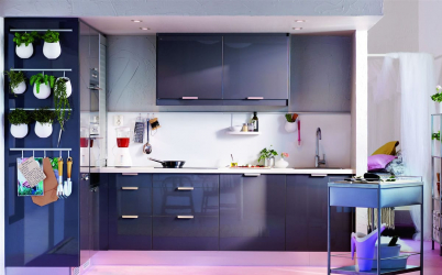 Cozinha cinza: 50 tons de variações interiores. 250+ combinações (foto) no design