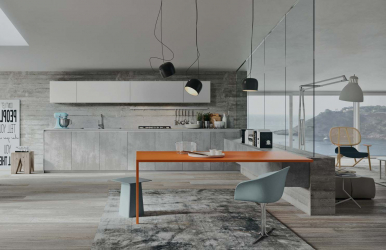 Cozinha cinza: 50 tons de variações interiores. 250+ combinações (foto) no design