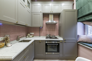 Cozinha cinza: 50 tons de variações interiores. 250+ combinações (foto) no design