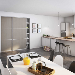 Cozinha cinza: 50 tons de variações interiores. 250+ combinações (foto) no design