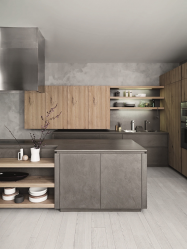 Cozinha cinza: 50 tons de variações interiores. 250+ combinações (foto) no design