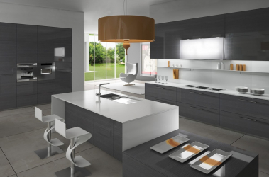 Cozinha cinza: 50 tons de variações interiores. 250+ combinações (foto) no design