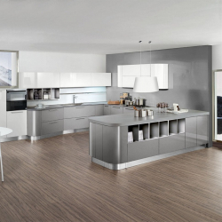 Cozinha cinza: 50 tons de variações interiores. 250+ combinações (foto) no design