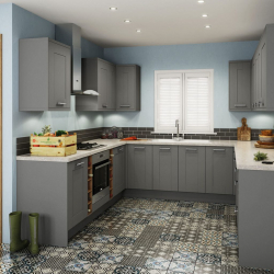 Cozinha cinza: 50 tons de variações interiores. 250+ combinações (foto) no design