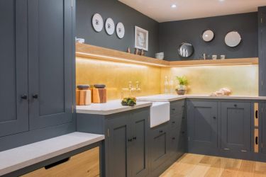 Cozinha cinza: 50 tons de variações interiores. 250+ combinações (foto) no design