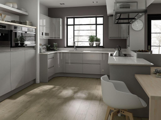 Cozinha cinza: 50 tons de variações interiores. 250+ combinações (foto) no design