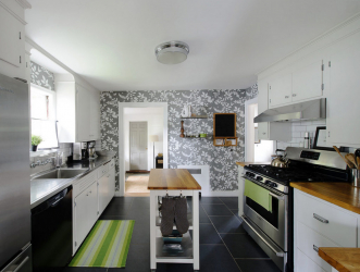 Cozinha cinza: 50 tons de variações interiores. 250+ combinações (foto) no design