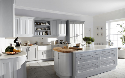 Cozinha cinza: 50 tons de variações interiores. 250+ combinações (foto) no design
