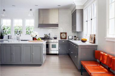 Cozinha cinza: 50 tons de variações interiores. 250+ combinações (foto) no design
