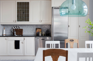 Cozinha cinza: 50 tons de variações interiores. 250+ combinações (foto) no design