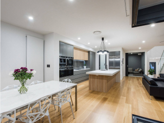Cozinha cinza: 50 tons de variações interiores. 250+ combinações (foto) no design