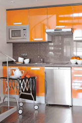 Cozinha cinza: 50 tons de variações interiores. 250+ combinações (foto) no design