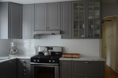 Cozinha cinza: 50 tons de variações interiores. 250+ combinações (foto) no design