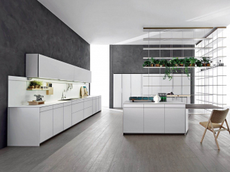 Cozinha cinza: 50 tons de variações interiores. 250+ combinações (foto) no design