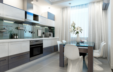 Cozinha cinza: 50 tons de variações interiores. 250+ combinações (foto) no design