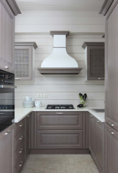 Cozinha cinza: 50 tons de variações interiores. 250+ combinações (foto) no design