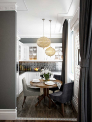 Cozinha cinza: 50 tons de variações interiores. 250+ combinações (foto) no design
