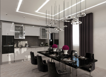 Cozinha cinza: 50 tons de variações interiores. 250+ combinações (foto) no design