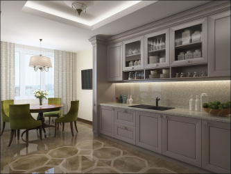 Cozinha cinza: 50 tons de variações interiores. 250+ combinações (foto) no design