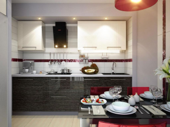 Cozinha cinza: 50 tons de variações interiores. 250+ combinações (foto) no design