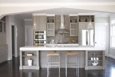 Cozinha cinza: 50 tons de variações interiores. 250+ combinações (foto) no design