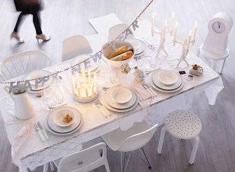Configuração de mesa festiva (mais de 280 fotos): Tecnologia e regras para organizar refeições