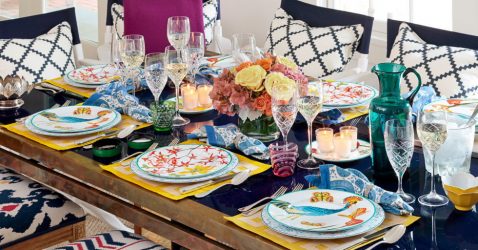Configuração de mesa festiva (mais de 280 fotos): Tecnologia e regras para organizar refeições