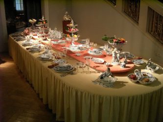 Configuração de mesa festiva (mais de 280 fotos): Tecnologia e regras para organizar refeições