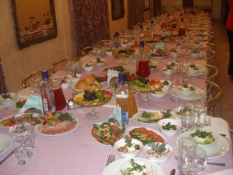 Configuração de mesa festiva (mais de 280 fotos): Tecnologia e regras para organizar refeições